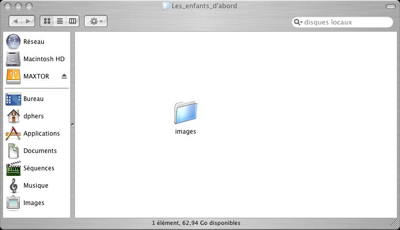 Fenêtre les_enfants_d_abord - Mac