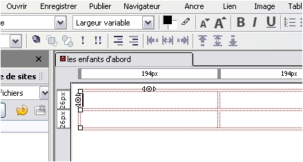 Déterminer les colonnes - Windows